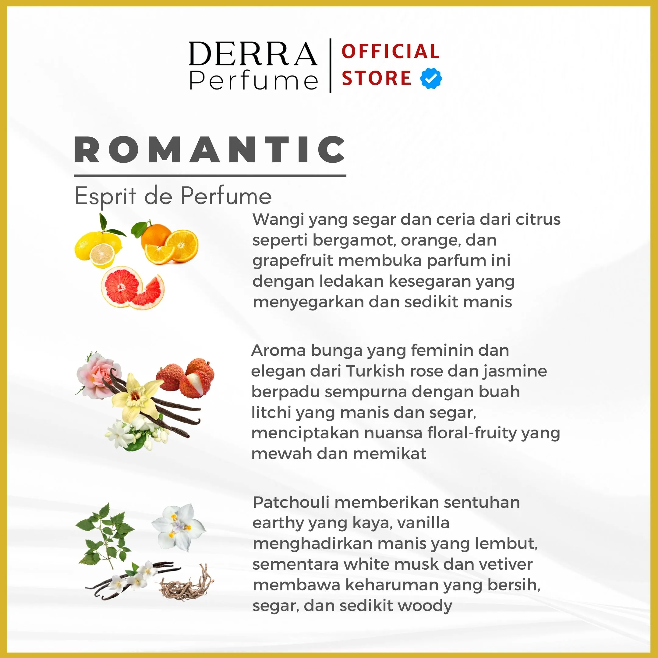 Romantic 30ml by Derra Perfume