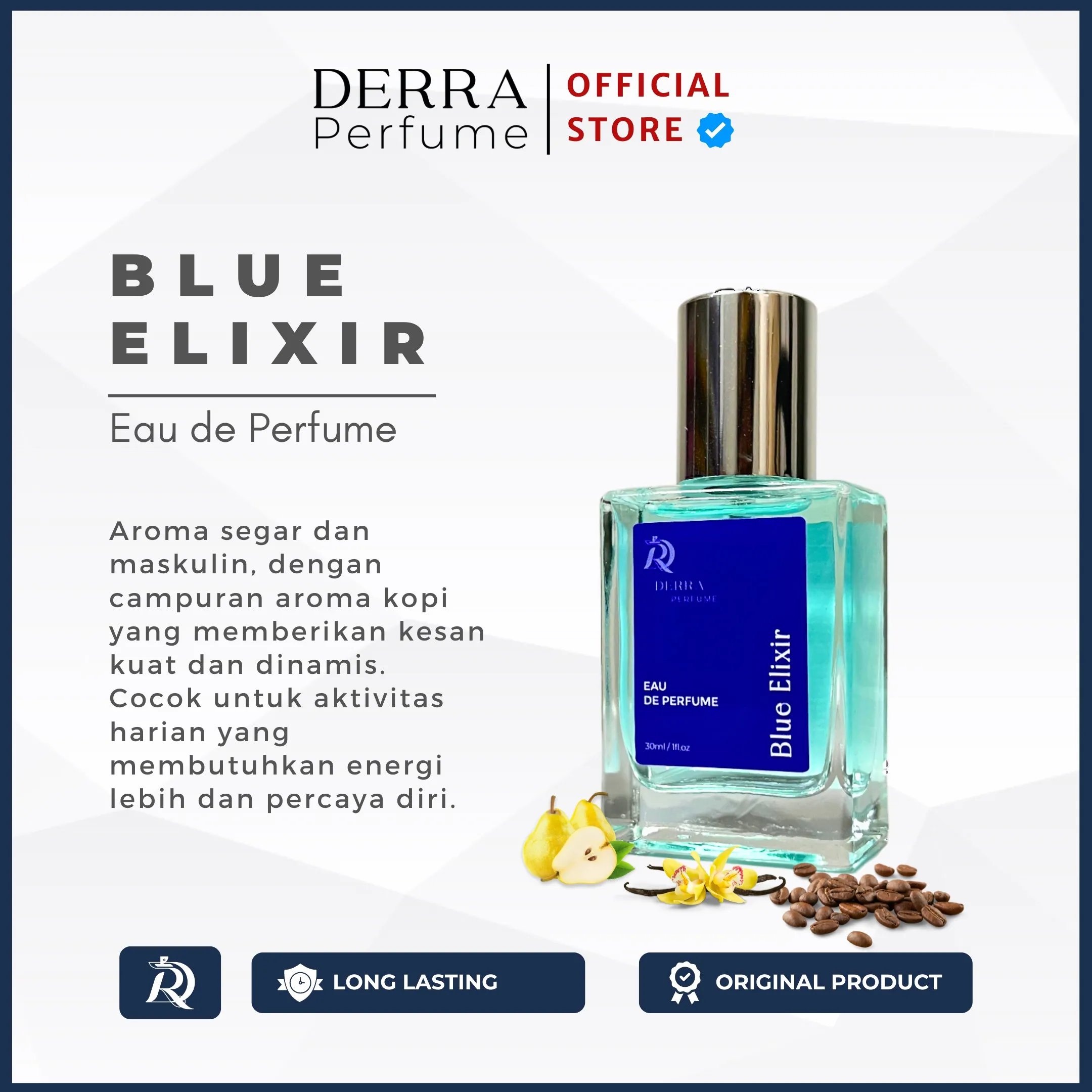 Blue Elixir by Derra Perfume | Eau De Perfume