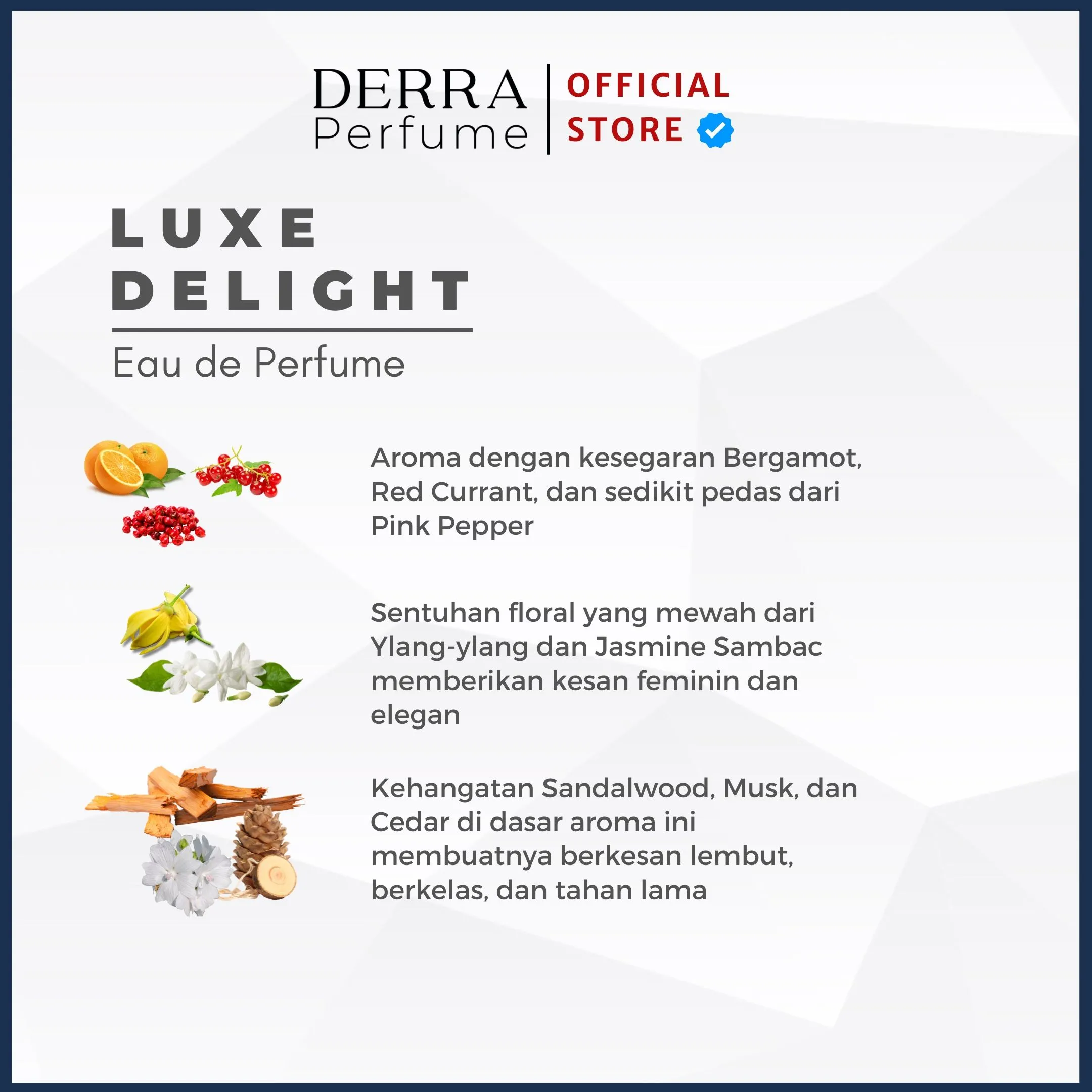 Luxe Delight by Derra Perfume | Eau De Perfume