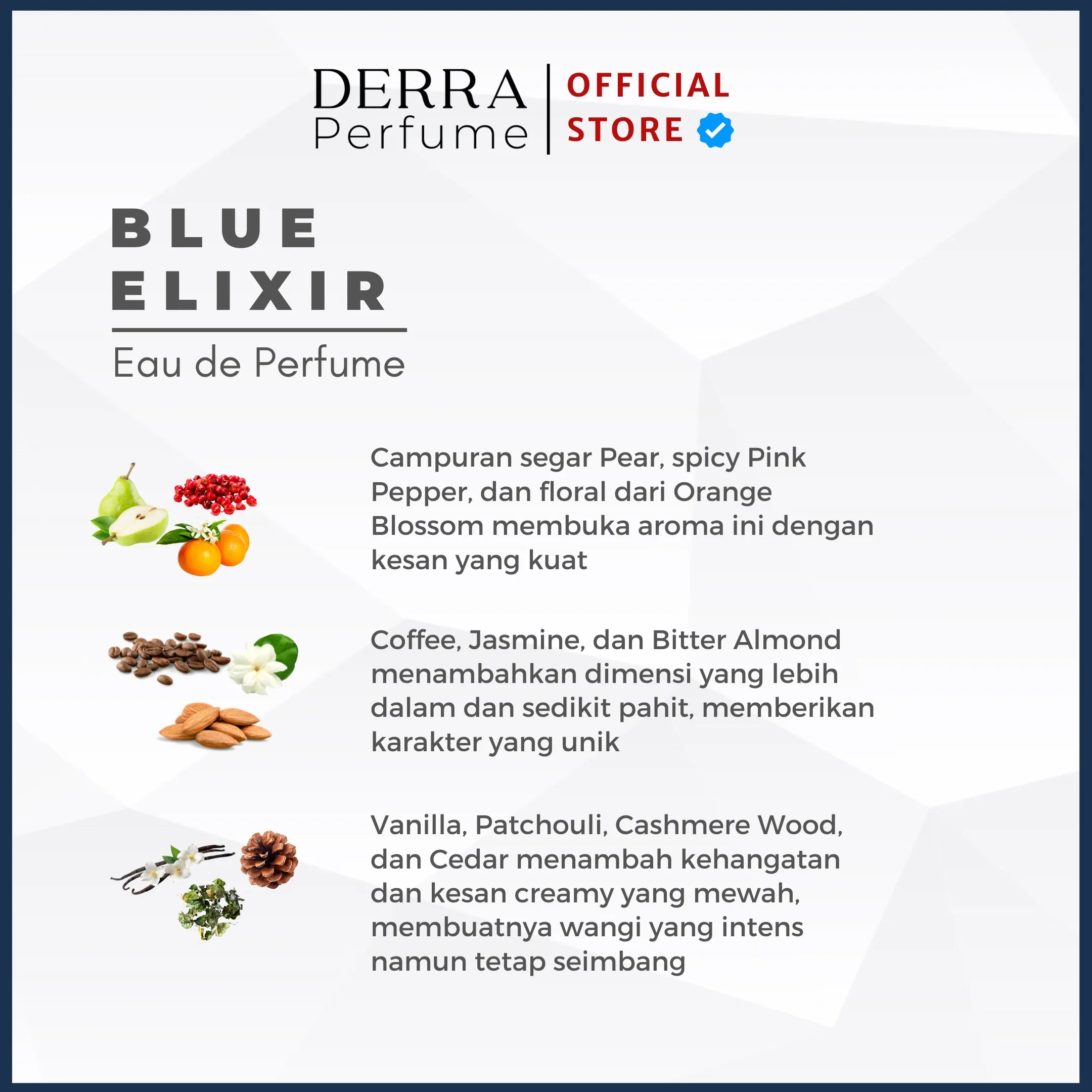 Blue Elixir by Derra Perfume | Eau De Perfume